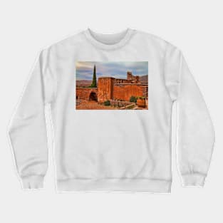 Morocco. The Old Kasbah Ruins. Crewneck Sweatshirt